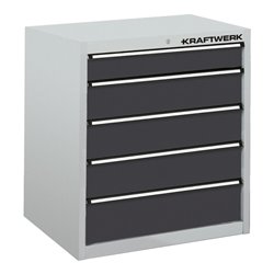 Kraftwerk Schubladenschrank 550 mit 5 Schubladen, 800x695x695 mm V150