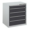 Kraftwerk Schubladenschrank 550 mit 5 Schubladen, 800x695x695 mm V150