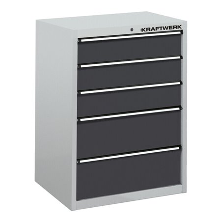Kraftwerk Schubladenschrank 550 mit 5 Schubladen, 1000x695x695 mm V150