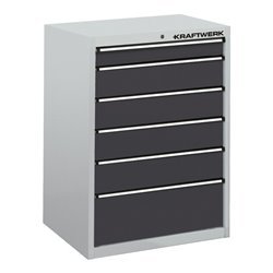 Kraftwerk Schubladenschrank 550 mit 6 Schubladen, 1000x695x695 mm V150