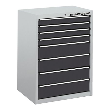 Kraftwerk Schubladenschrank 550 mit 8 Schubladen, 1000x695x695 mm V150