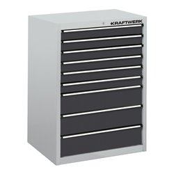 Kraftwerk Schubladenschrank 550 mit 9 Schubladen, 1000x695x695 mm V150
