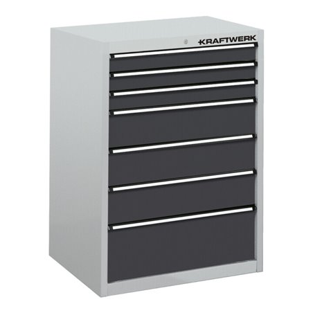 Kraftwerk Schubladenschrank 550 mit 7 Schubladen, 1000x695x695 mm V150