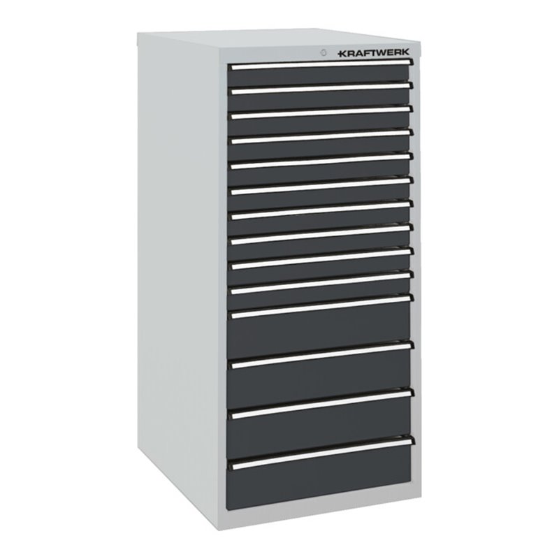 Kraftwerk Schubladenschrank 550 mit 14 Schubladen, 1450x695x695 mm V150