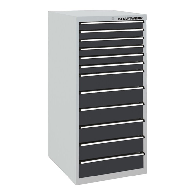 Kraftwerk Schubladenschrank 550 mit 12 Schubladen, 1450x695x695 mm V150