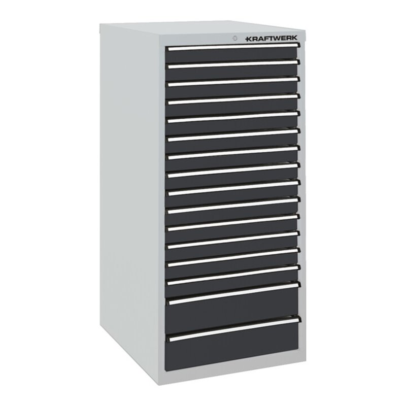 Kraftwerk Schubladenschrank 550 mit 16 Schubladen, 1450x695x695 mm V150
