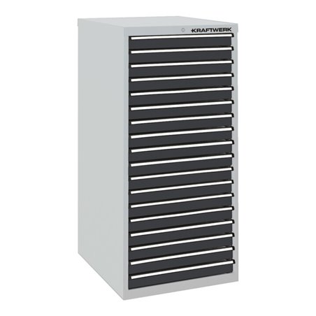 Kraftwerk Schubladenschrank 550 mit 18 Schubladen, 1450x695x695 mm V150