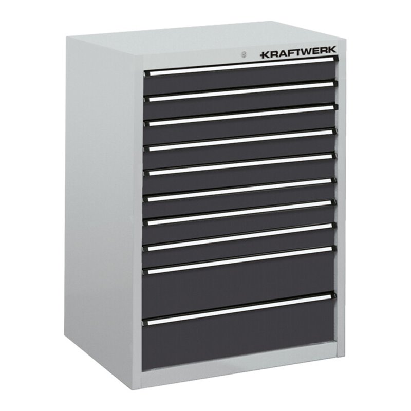 Kraftwerk Schubladenschrank 550 mit 10 Schubladen, 1000x695x695 mm V150