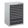 Kraftwerk Schubladenschrank 550 mit 10 Schubladen, 1000x695x695 mm V150