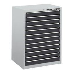 Kraftwerk Schubladenschrank 550 mit 12 Schubladen, 1000x695x695 mm V150