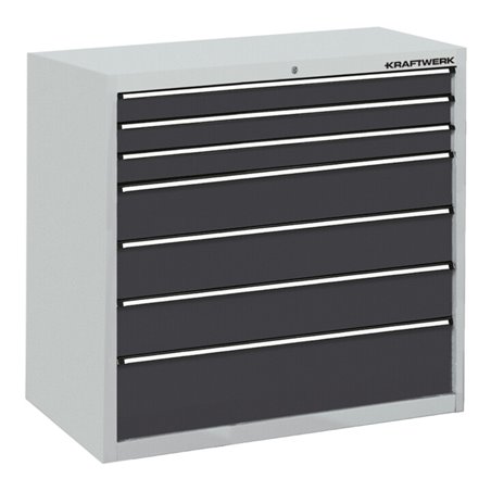 Kraftwerk Schubladenschrank 560 mit 7 Schubladen, 1000x1000x535 mm