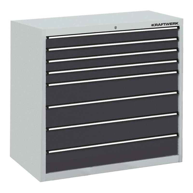 Kraftwerk Schubladenschrank 562 mit 8 Schubladen, 1000x1000x695 mm V150