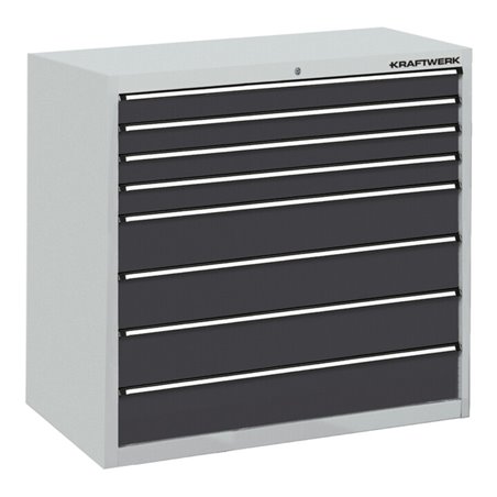 Kraftwerk Schubladenschrank 562 mit 8 Schubladen, 1000x1000x695 mm V150