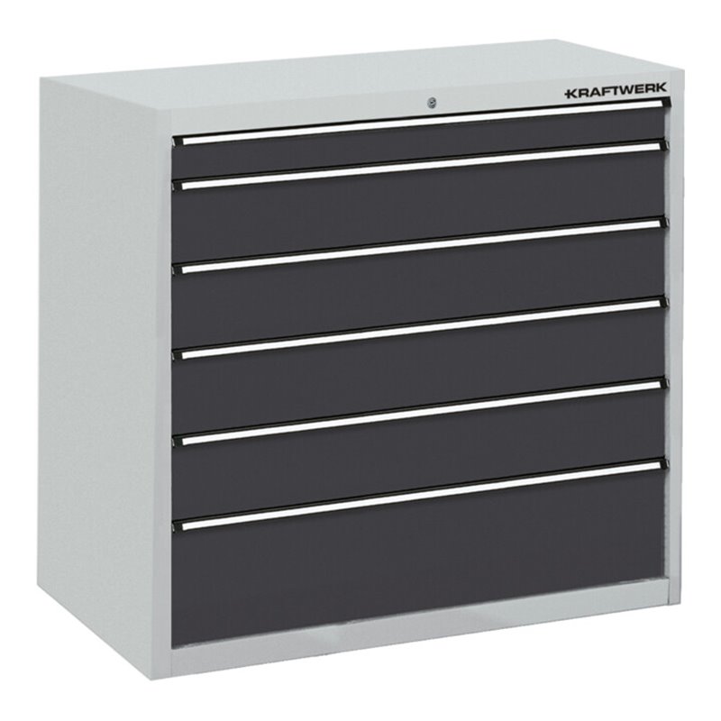Kraftwerk Schubladenschrank 562 mit 6 Schubladen, 1000x1000x695 mm V150