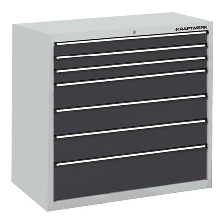 Kraftwerk Schubladenschrank 562 mit 7 Schubladen, 1000x1000x695 mm V150