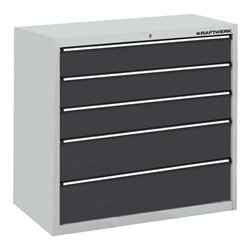 Kraftwerk Schubladenschrank 560 mit 5 Schubladen, 1000x1000x535 mm