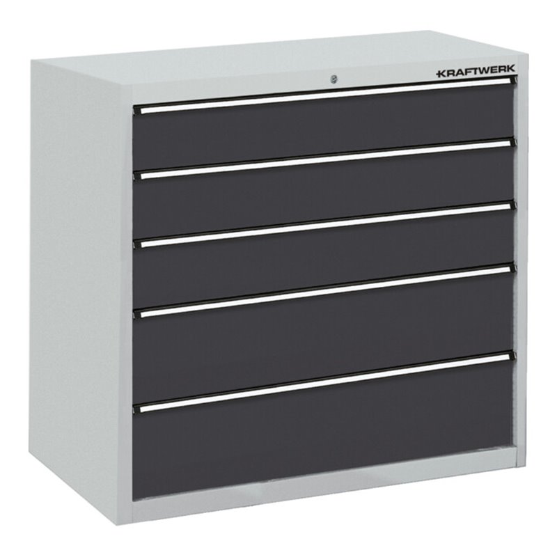 Kraftwerk Schubladenschrank 560 mit 5 Schubladen, 1000x1000x535 mm