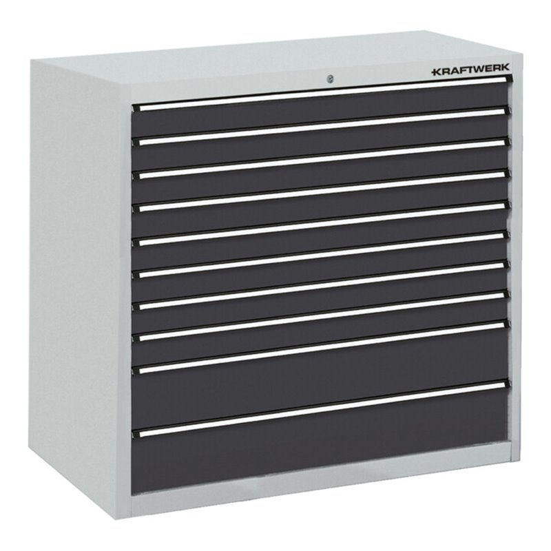 Kraftwerk Schubladenschrank 562 mit 10 Schubladen, 1000x1000x695 mm V150