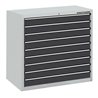 Kraftwerk Schubladenschrank 560 mit 9 Schubladen, 1000x1000x535 mm