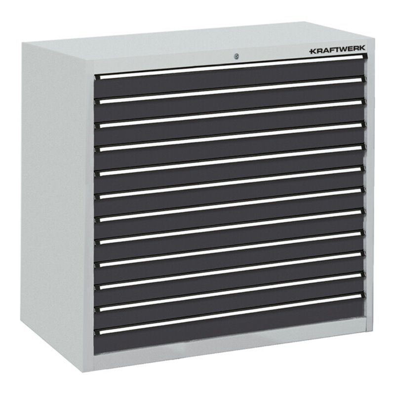 Kraftwerk Schubladenschrank 562 mit 12 Schubladen, 1000x1000x695 mm V150
