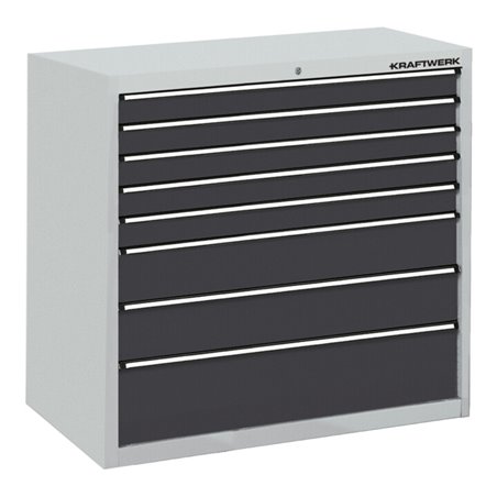 Kraftwerk Schubladenschrank 560 mit 8 Schubladen, 1000x1000x535 mm