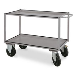 Kraftwerk Tischwagen mit 2 Ladeflächen, 810x1300x600 mm, 45 KG