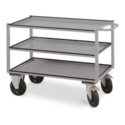 Kraftwerk Tischwagen mit 3 Ladeflächen, 810x1300x600 mm, 51 KG