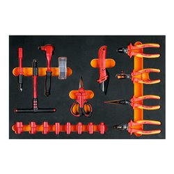 Kraftwerk VDE-Werkzeugwagen B117, bestückt, 95 Stk.