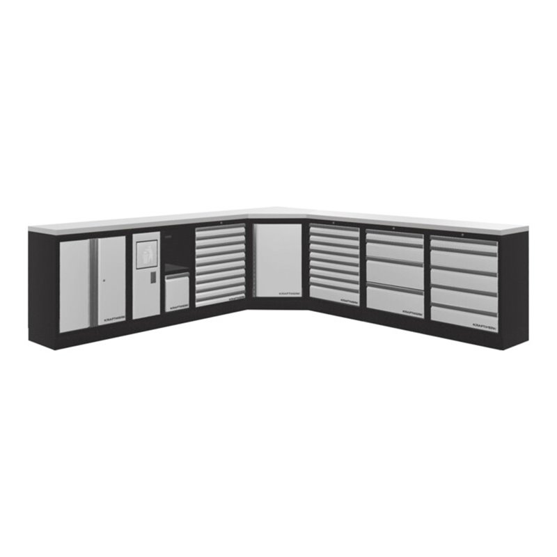 Kraftwerk Mobilio 7er Kombi, Unterschranke, Eckschrank, 3964MIX