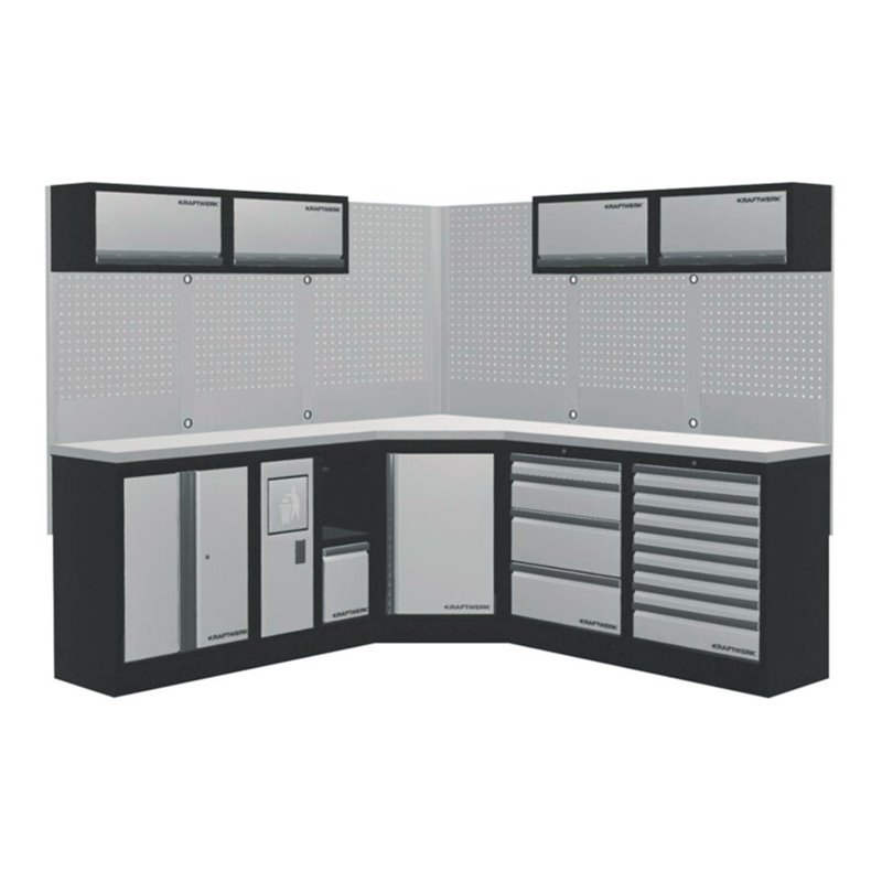 Kraftwerk Mobilio 5er Kombi, Unterschranke, Eckschrank, Oberschrank, 3964OIX