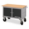 Kraftwerk Werkstattwagen mit 2 Schubladenboxen, 835x1300x600 mm, 95 KG