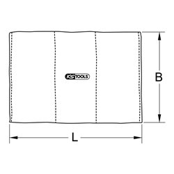 KS Tools Flammschutzmatten