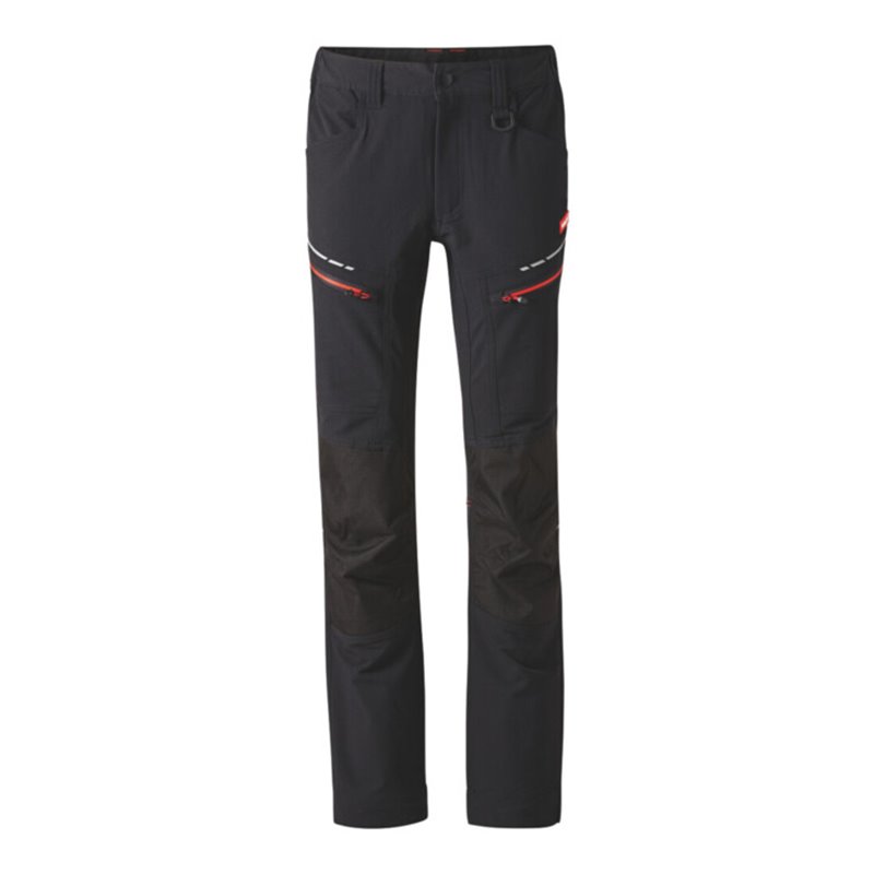 Holex Service Bundhose, schwarz / rot, Konfektionsgröße 52