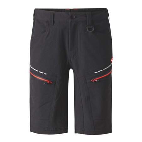 Holex Service Shorts, schwarz / rot, Konfektionsgröße 52