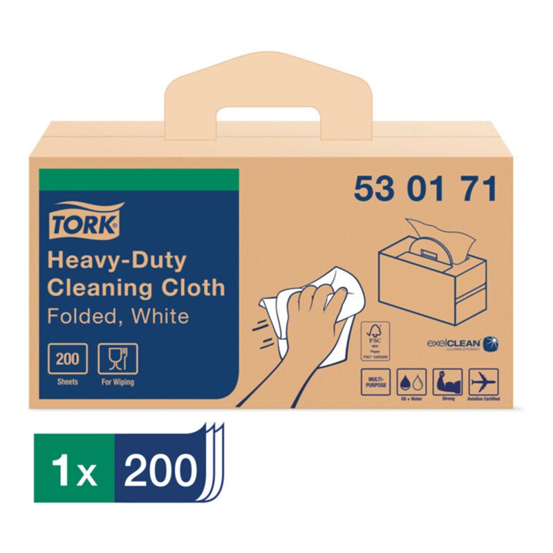 Tork Extra Starke Reinigungstücher, Typ: R