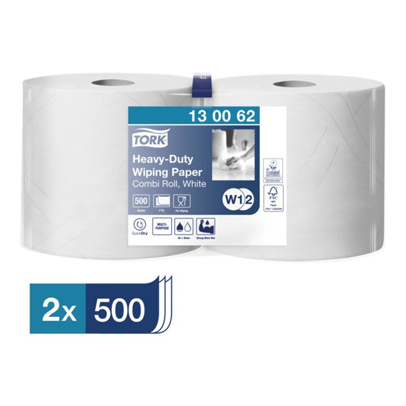 Tork Extra Starke Mehrzweck Papierwischtücher, Typ: W