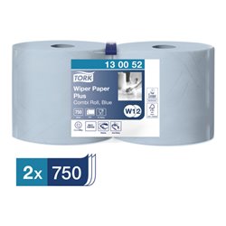 Tork Starke Mehrzweck Papierwischtücher-Set 2-teilig (blau), Typ: W