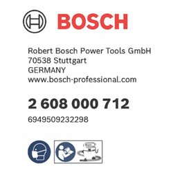 Bosch GAS 12-25,15 Schlauch, 3m