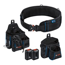 Bosch Werkzeugtasche Werkzeug-Set: je 1x Gürtel 108, GWT 2, GWT 4, 2x ProClick Holder