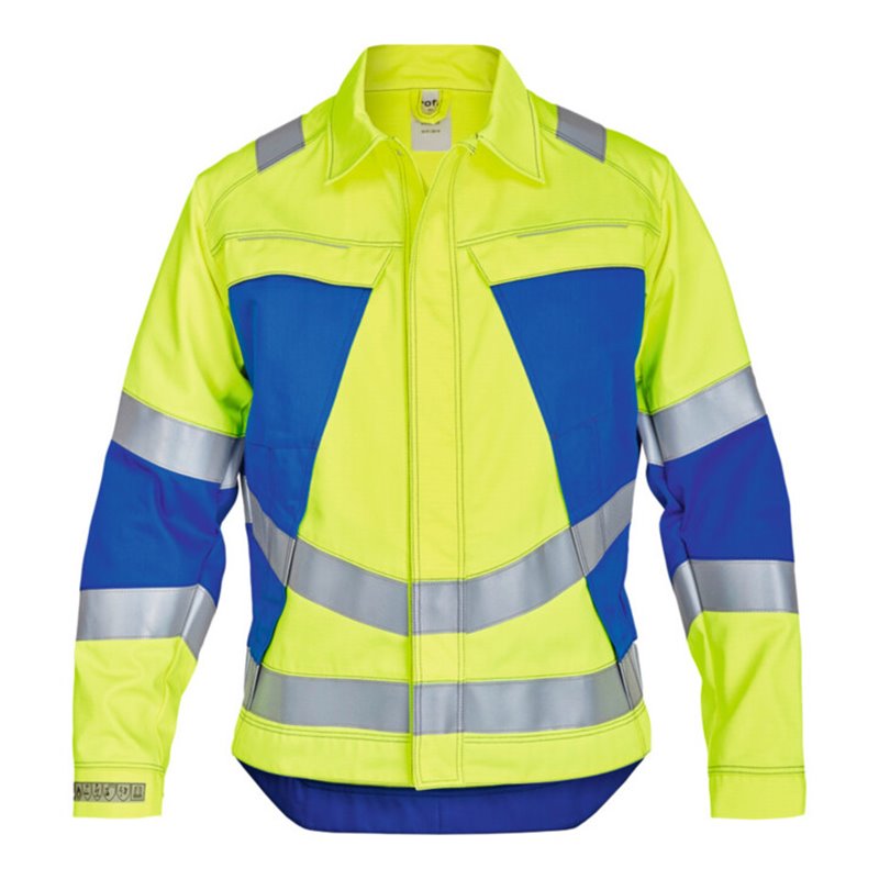 Rofa Multinorm-Jacke VIS-LINE, gelb / kornblau, Konfektionsgröße 52