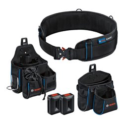 Bosch Werkzeugtasche Werkzeug-Set: je 1x Gürtel 93, GWT 2, GWT 4, 2 x ProClick Holder