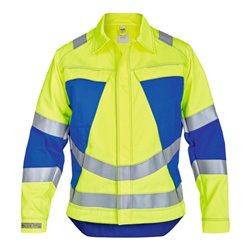 Rofa Multinorm-Jacke VIS-LINE, gelb / kornblau, Konfektionsgröße 54