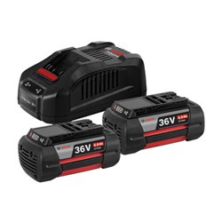 Bosch Starter-Set 2x GBA 36V 6.0Ah + GAL 3680 CV