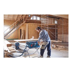Bosch Akku-Tischkreissäge BITURBO GTS 18V-216 mit Arbeitstisch GTA 560 Professional