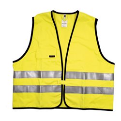 Rofa Warnschutz-Weste, gelb, Konfektionsgröße 44-54
