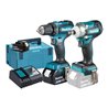 Makita Akku-Kombo-Kit 18V 'KFZ-Set' (DDF485 + DTW300) / 5,0 Ah, 2 Akkus + Ladegerät im MAKPAC