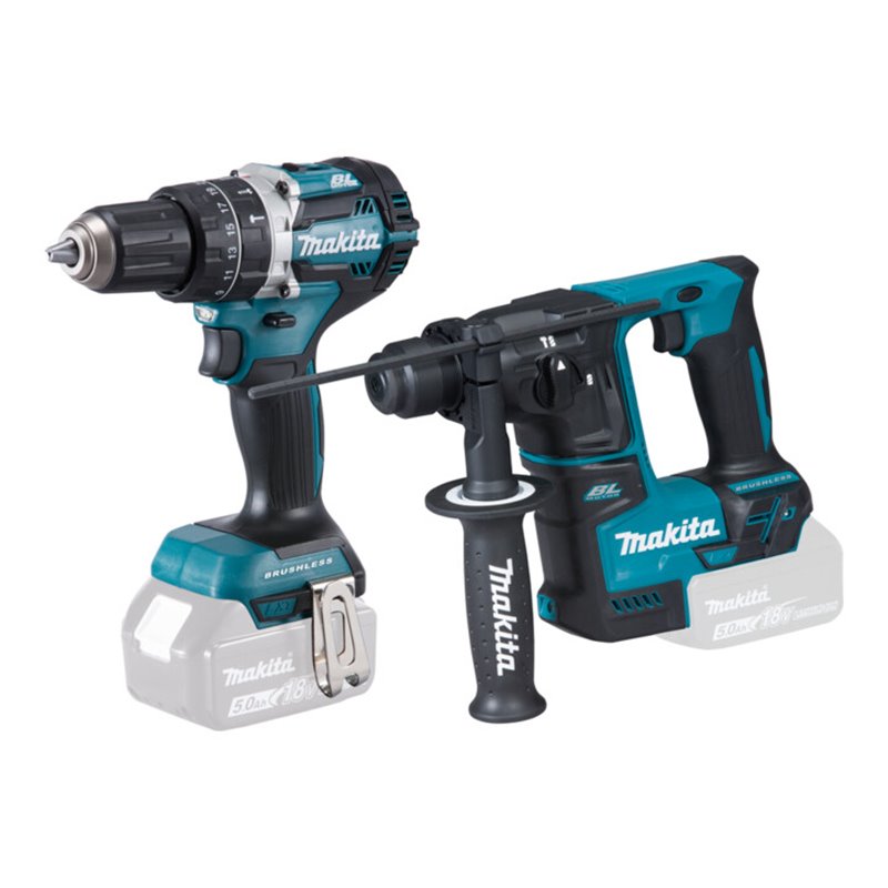 Makita Akku-Kombo-Kit 18V (DHR171 + DHP484) / (ohne Akku, ohne Ladegerät)