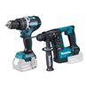 Makita Akku-Kombo-Kit 18V (DHR171 + DHP484) / (ohne Akku, ohne Ladegerät)