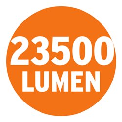 professionalLINE 360° LED Baustrahler R23050 6,7m H07RN-F2x1,0 + 3,3m H05RN-F 2x1,0, 23500lm