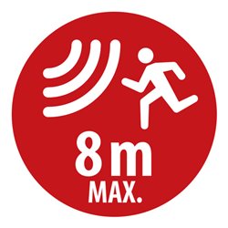 LED Rundleuchte RL 1650 P mit Infrarot-Bewegungsmelder 1680lm, weiß, IP54